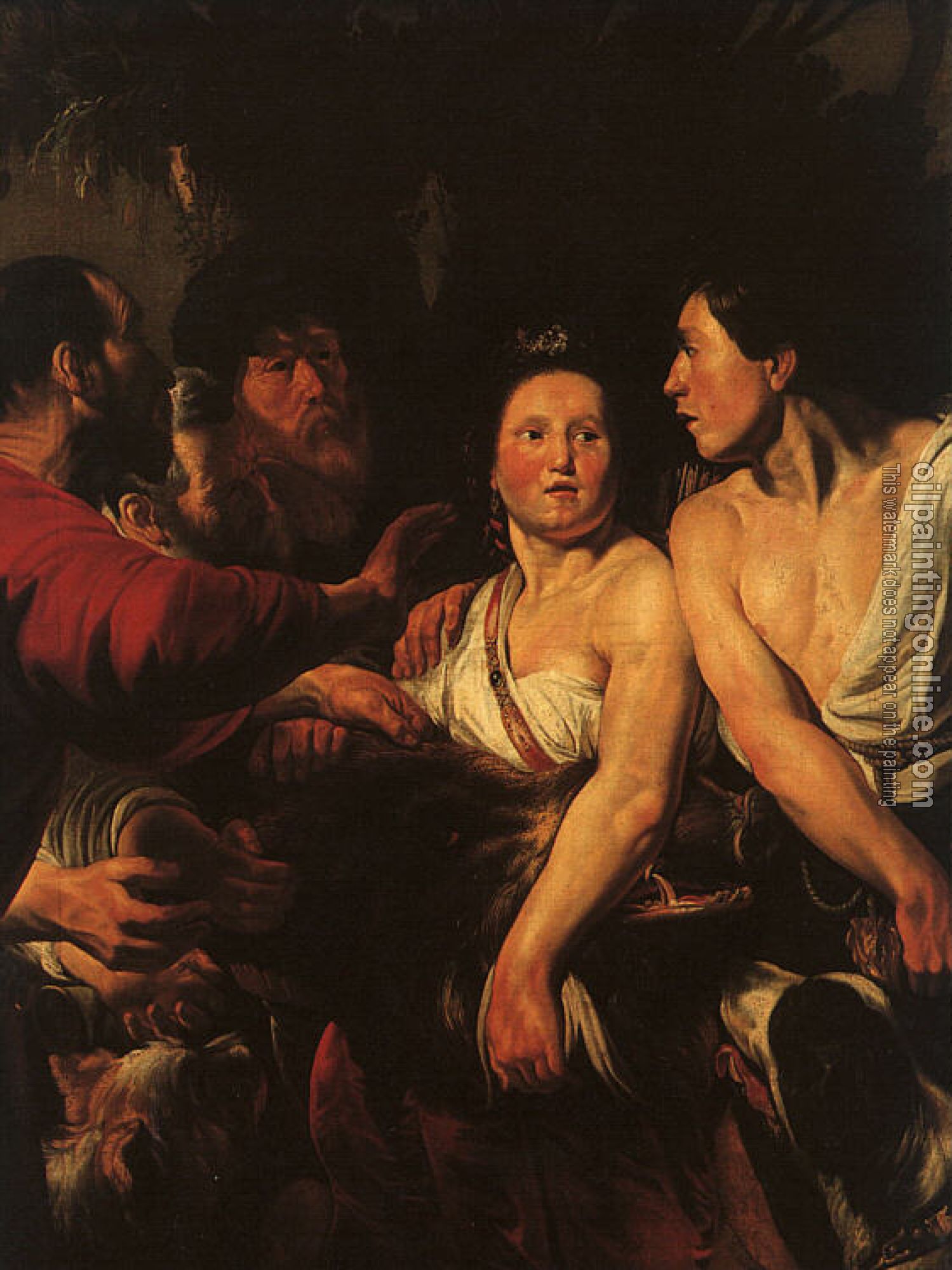 Jordaens, Jacob - Oil On Canvas